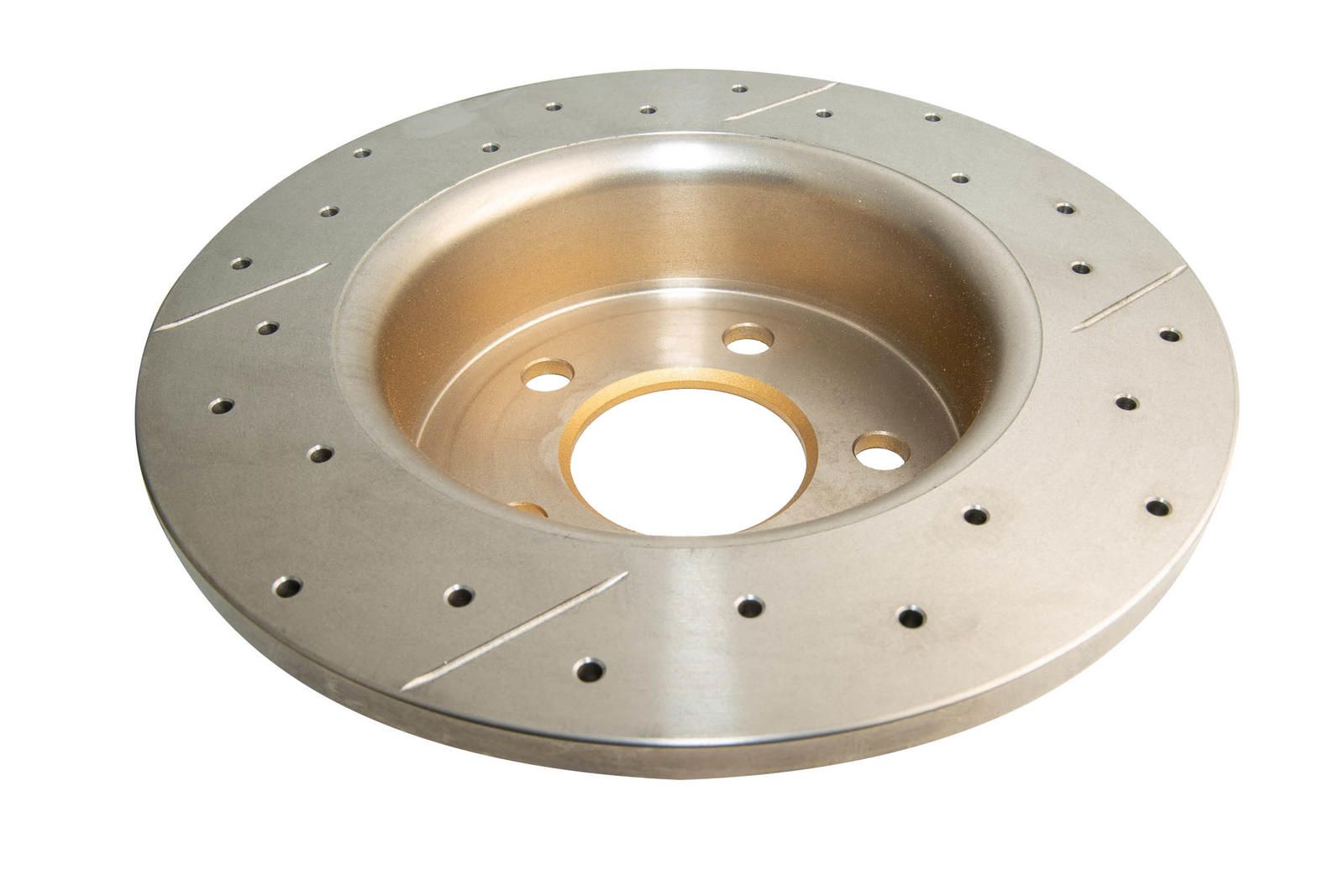 Street Gold Cross-drilled/slotted SLD[ Ford 90-94 EA-ED R ] - TecDoc 2