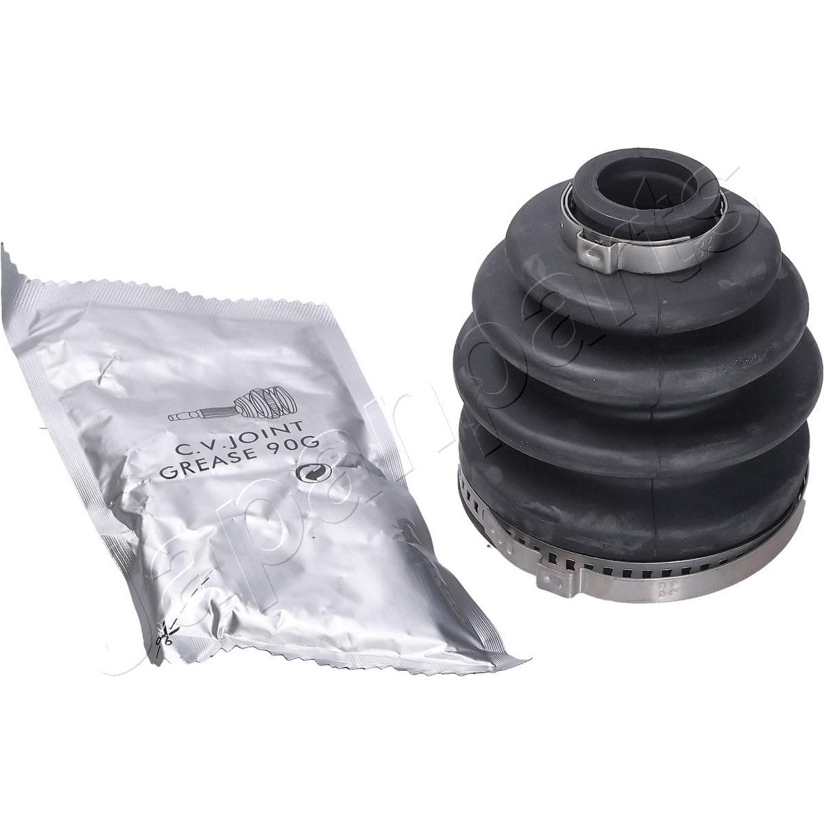 Faltenbalgsatz, Antriebswelle