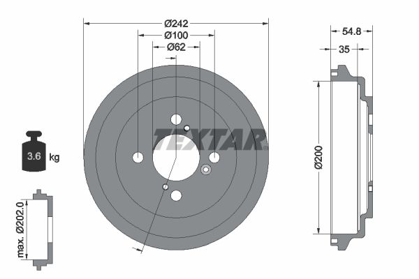 Brake Drum 94046900