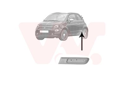 Zier-/Schutzleiste, Seitenwand