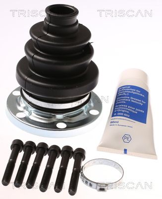 Faltenbalgsatz, Antriebswelle