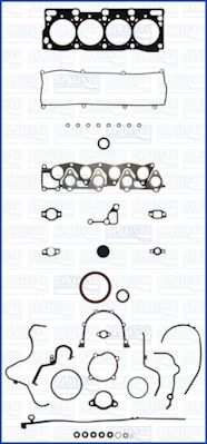 Juego completo de empaques, motor