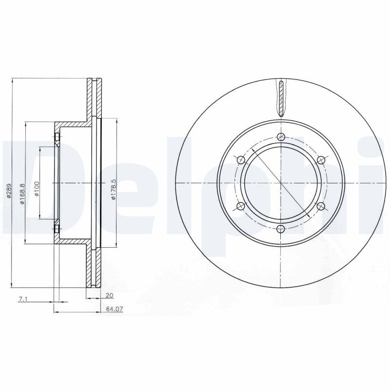 Brake Disc BG2495