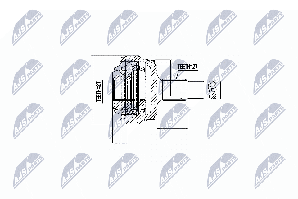 NTY NPZ-ME-017 - Gelenksatz, Antriebswelle