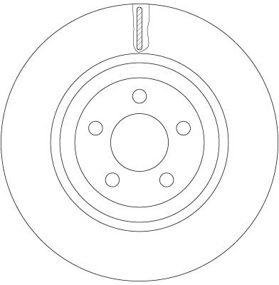 TRW BRAKE DISC - TecDoc 2