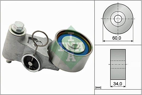 Tensioner Pulley, timing belt 531 0655 20