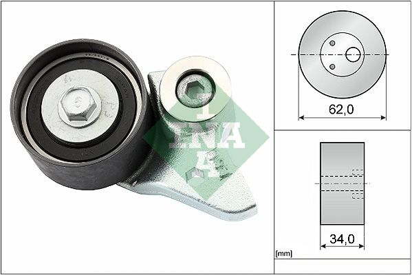 Tensioner Pulley, timing belt 531 0502 20