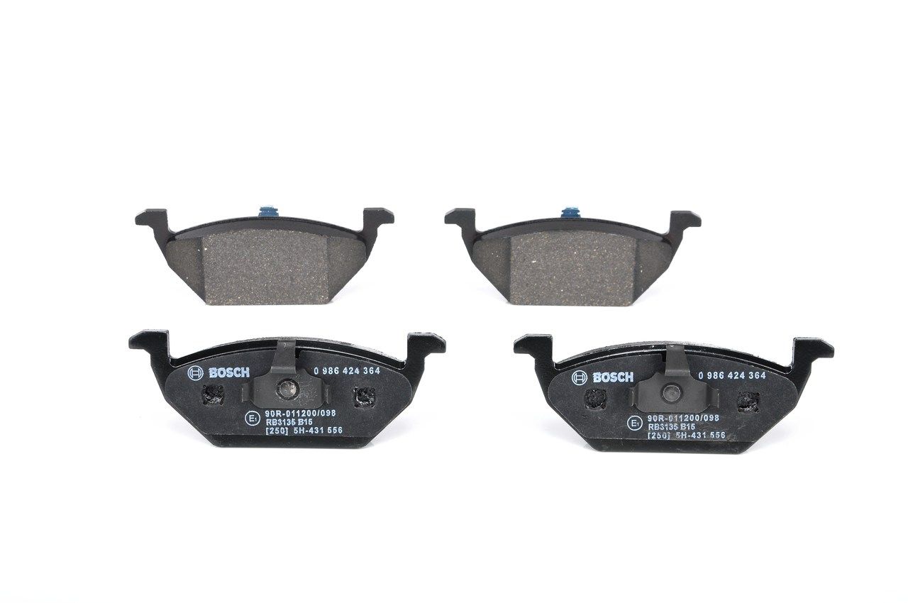 Brake Pad Set, disc brake 0 986 424 364