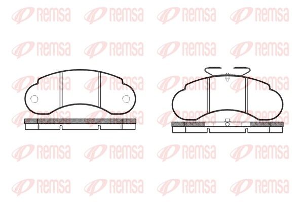 Premium Front Brake Pad Set