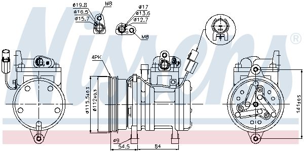 Kompressor, Klimaanlage