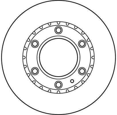 TRW BRAKE DISC - TecDoc 2