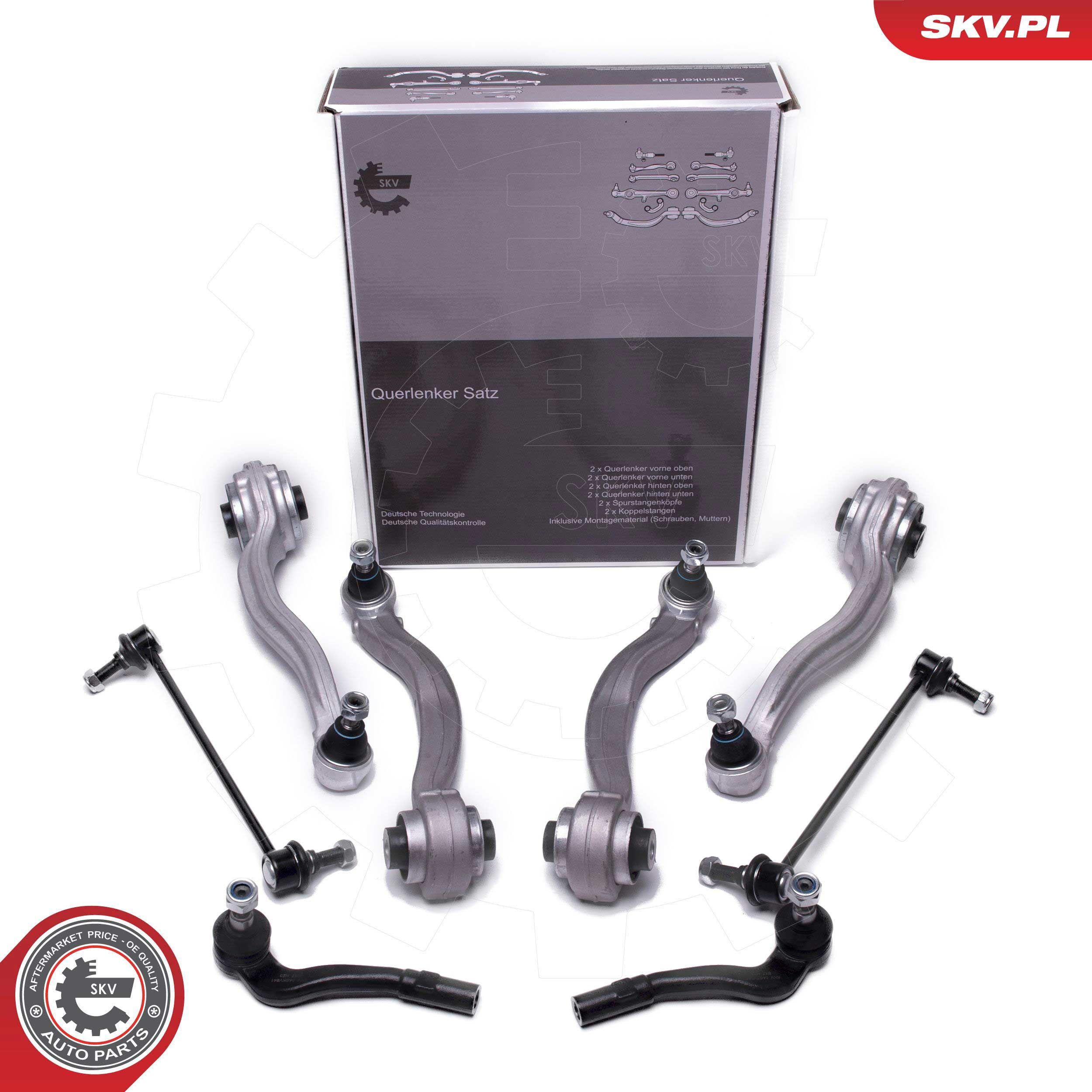 Control/Trailing Arm Kit, wheel suspension 04SKV840