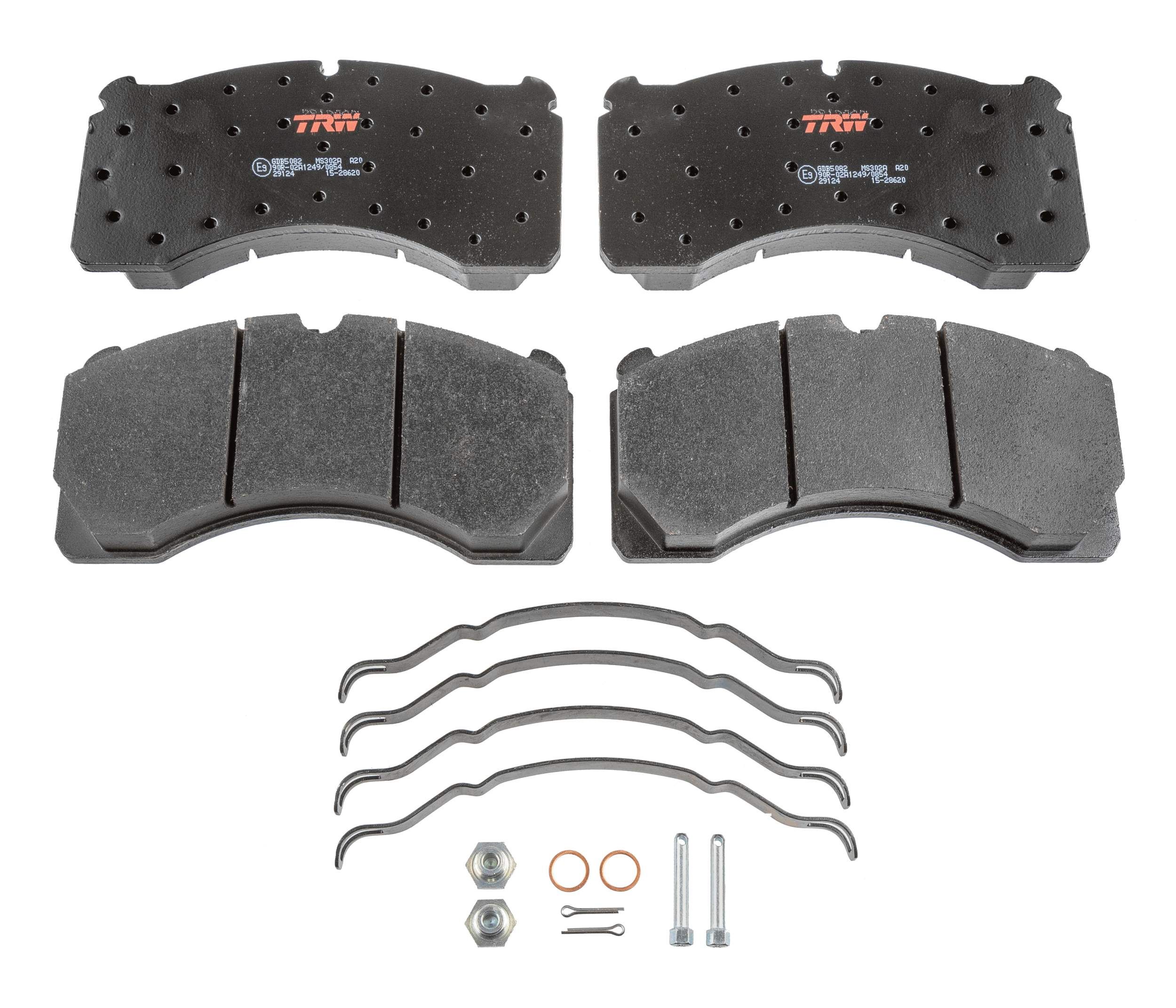TRW DISC BRAKE PADS - TecDoc 2