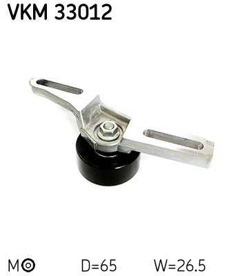 diržo įtempiklis, V formos rumbuotas diržas