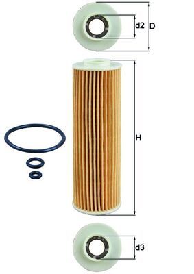 Oil Filter OX 183/5D1