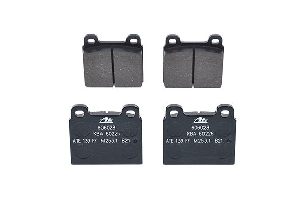 Brake Pad Set, disc brake 13.0460-6028.2