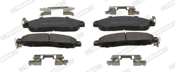 Brake Pad Set, disc brake FVR5284