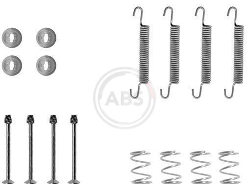 Accessory Kit, parking brake shoes 0711Q