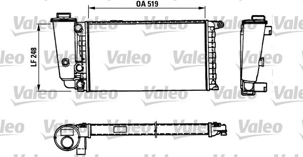 RAD MOT FIAT PANDA - LANCIA Y10  .