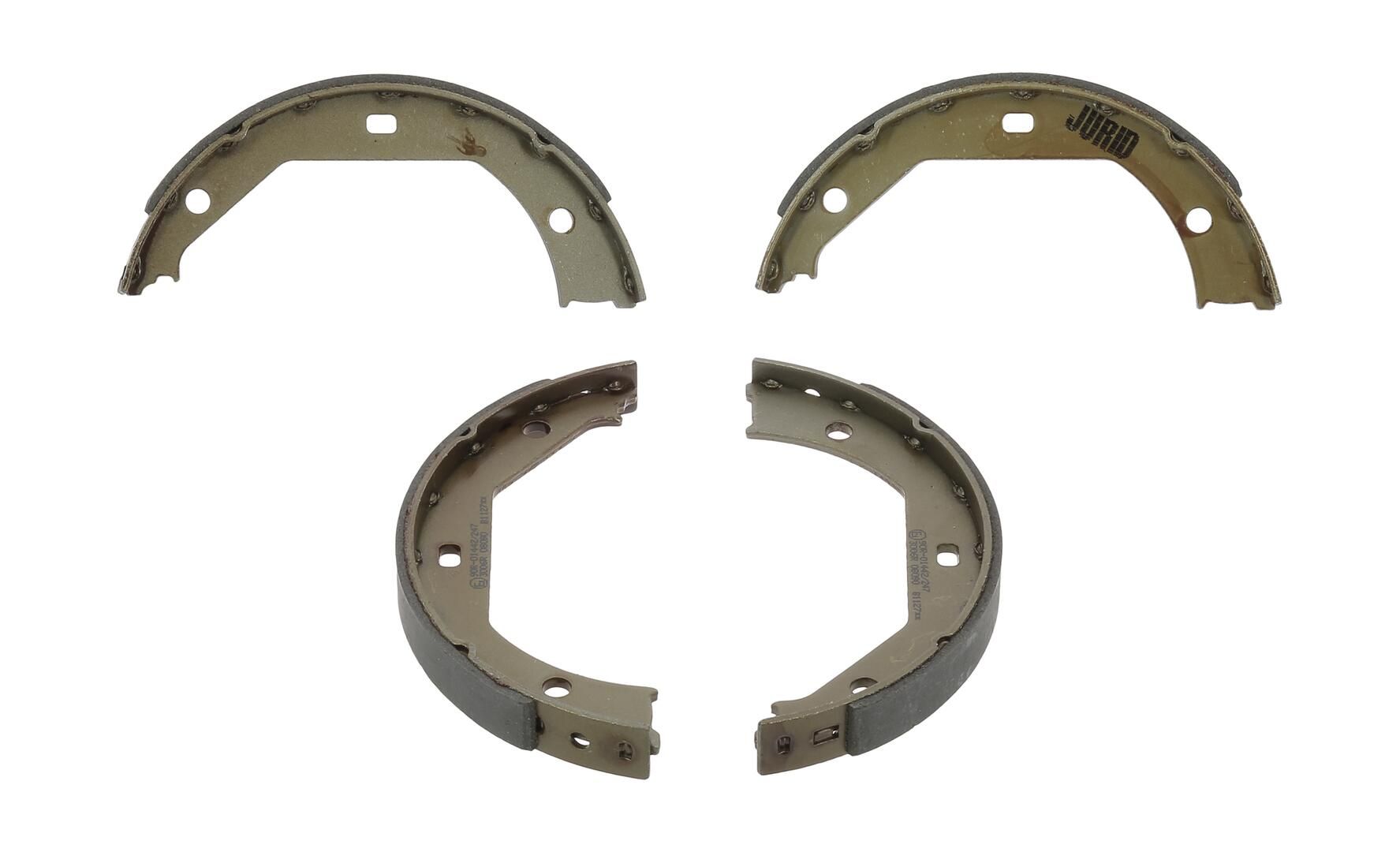 Bremsbackensatz, Feststellbremse