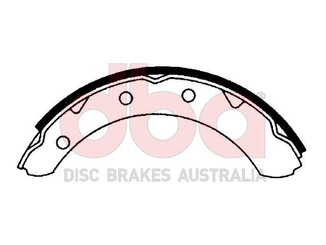 Street Series Brake Shoes [Toyota Hi-Ace 230mm] - TecDoc Only