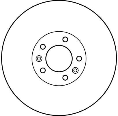 TRW BRAKE DISC - TecDoc 2
