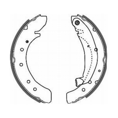 Brake Shoe Set C0P013ABE