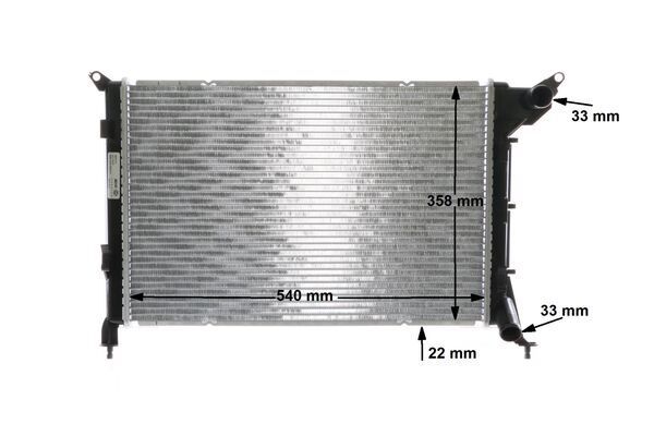 Kühler, Motorkühlung Kühler, Motorkühlung