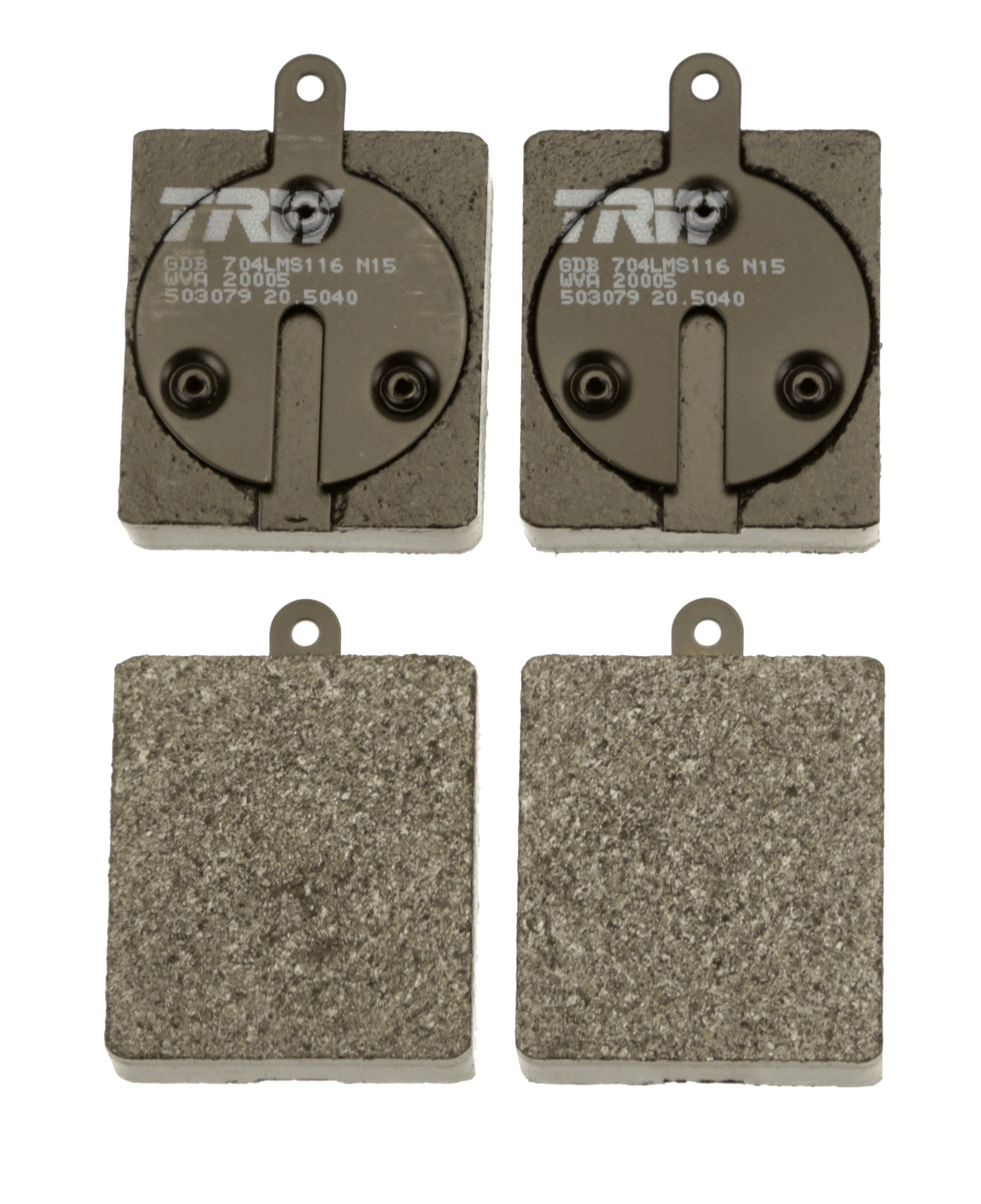 TRW DISC BRAKE PADS - TecDoc 2