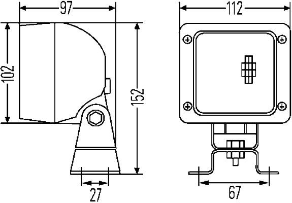 Arbeitsscheinwerfer