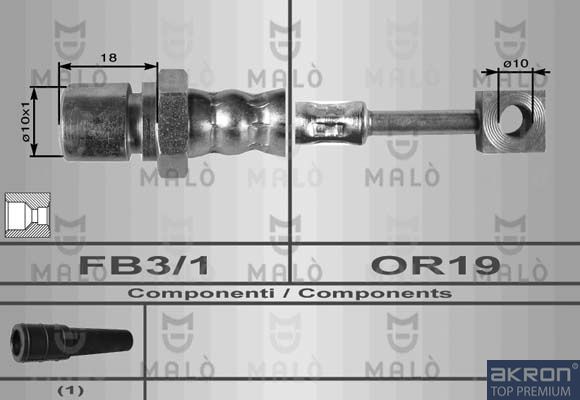 8615 AKRON-MALÒ fékcső