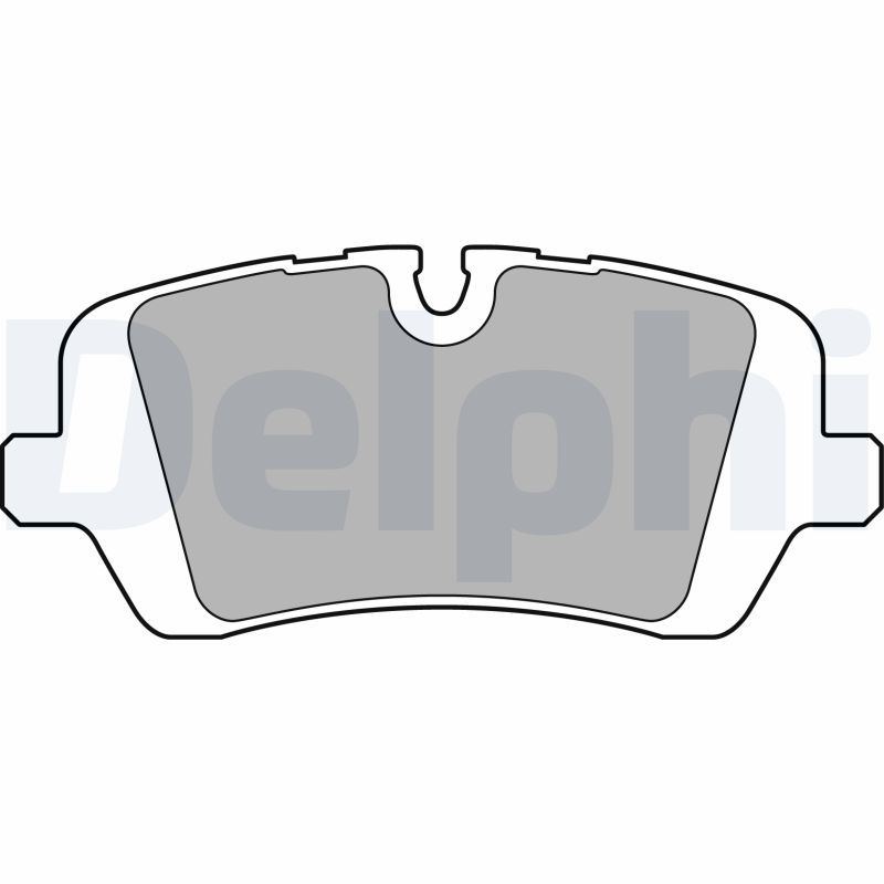 Brake Pad Set, disc brake LP2508