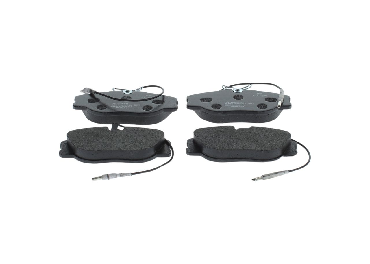 Bremsbelagsatz, Scheibenbremse