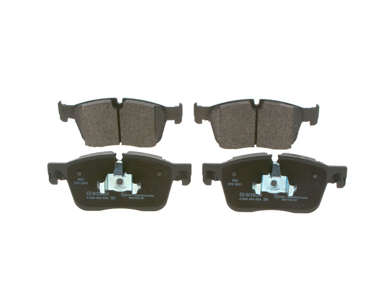 BOSCH 0 986 494 829 Brake Pad Set, disc brake