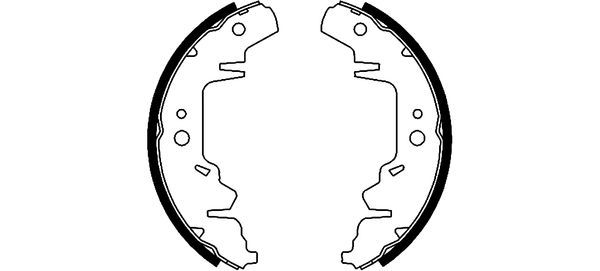 Brake Shoe Set 91056000