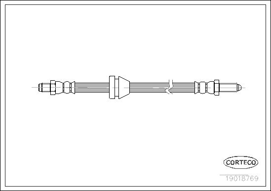 FLEXIBLE DE FREIN BMW-FORD-FORD  0705