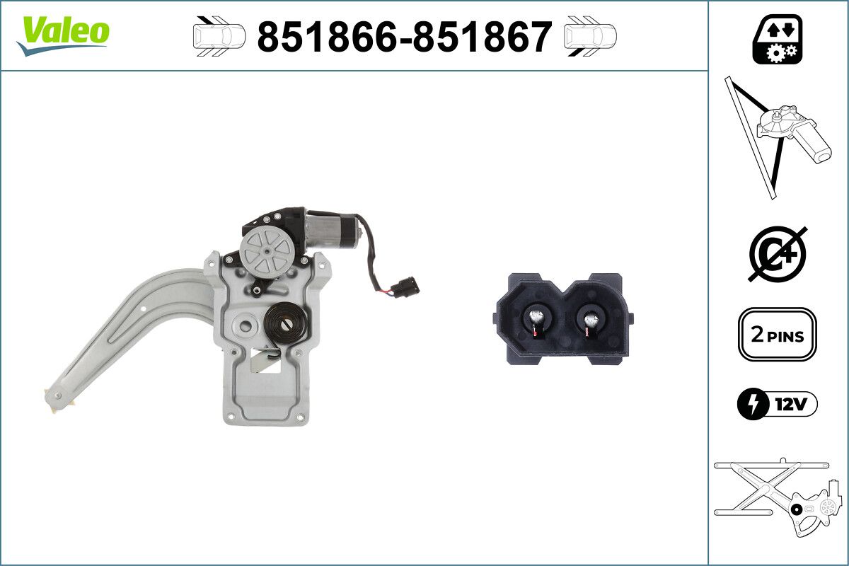 VALEO 851867 - Fensterheber