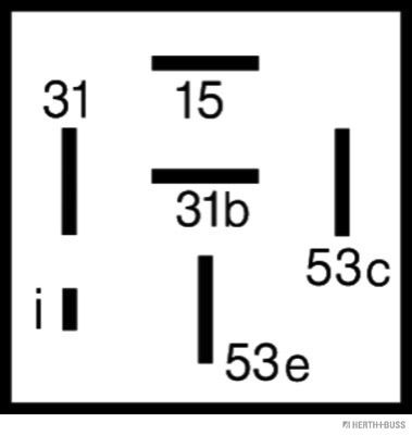Relais, Wisch-Wasch-Intervall Relais, Wisch-Wasch-Intervall