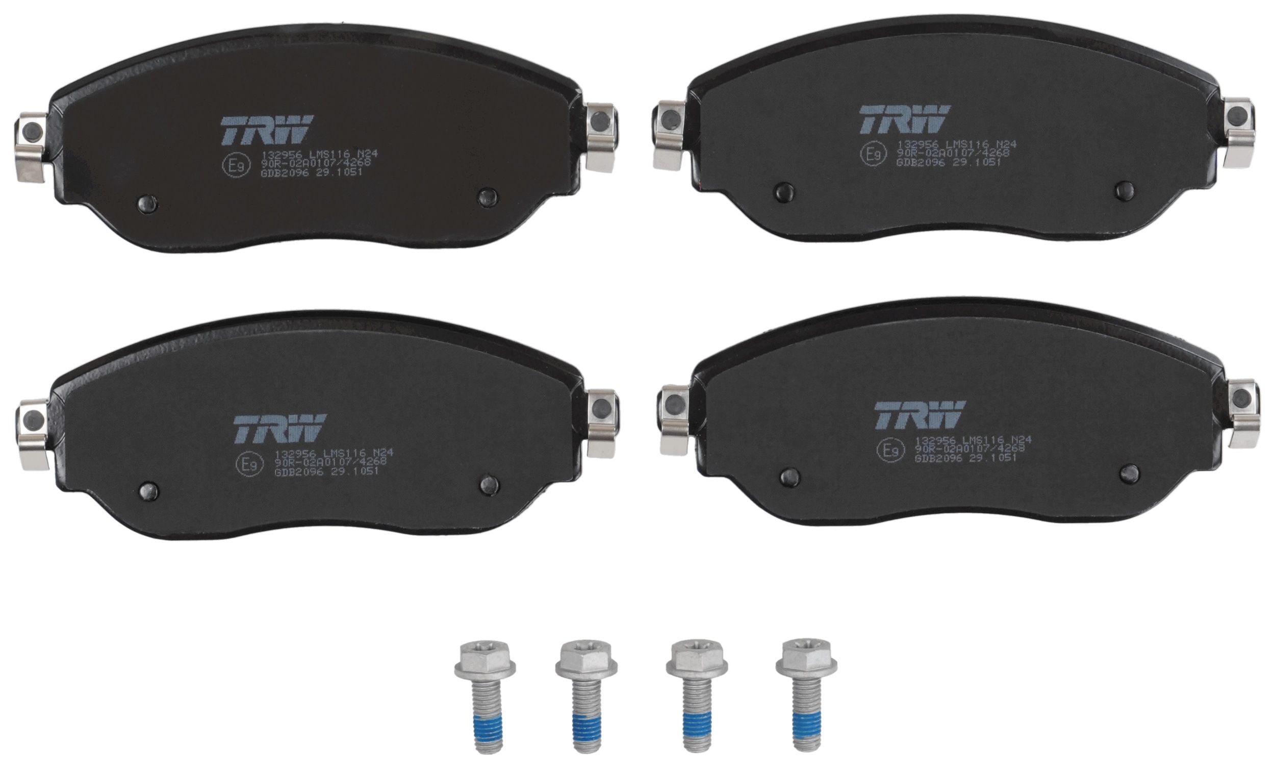TRW DISC BRAKE PADS - TecDoc 2