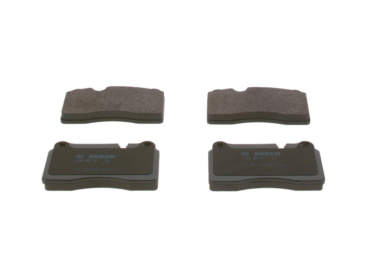 Brake Pad Set, disc brake 0 986 494 207