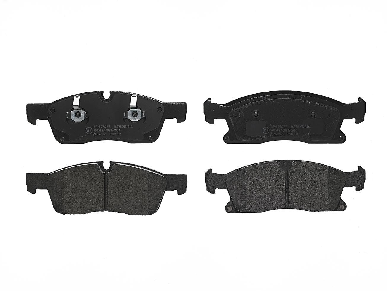 Brembo P 50 109 Bremsbelagsatz, Scheibenbremse