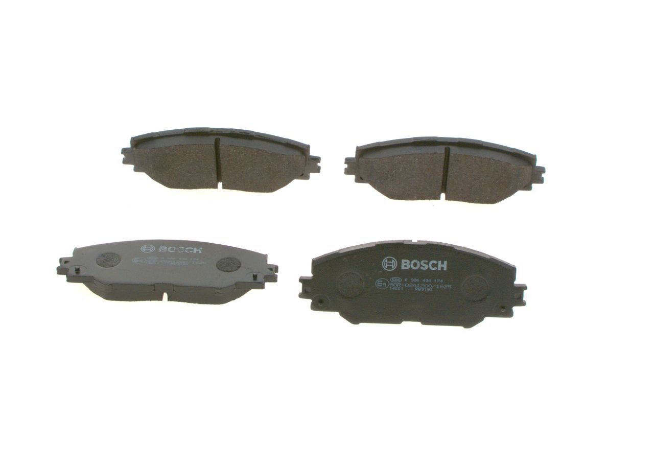 BOSCH 0 986 494 174 Brake Pad Set, disc brake