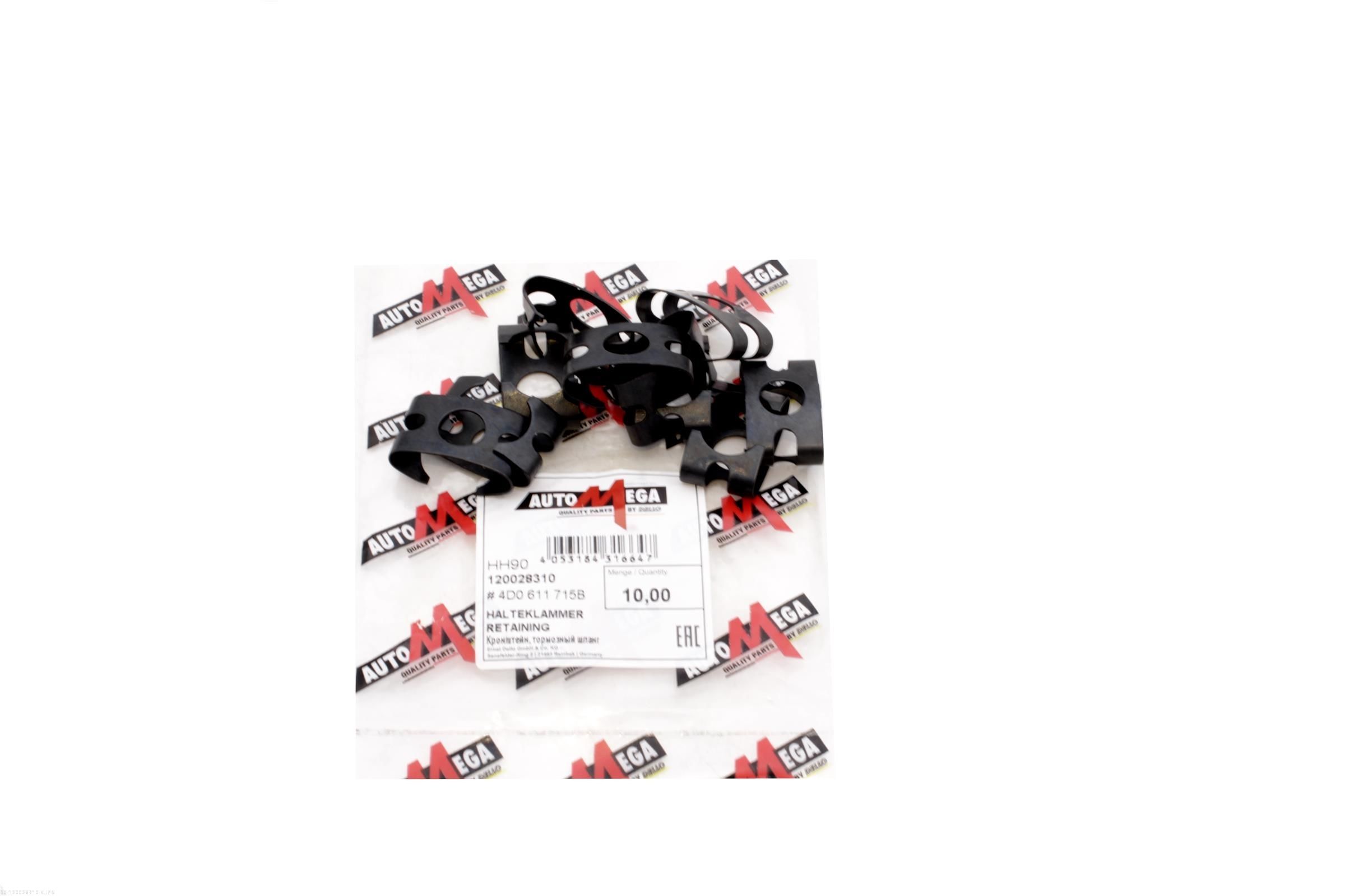 Halter, Bremsschlauch