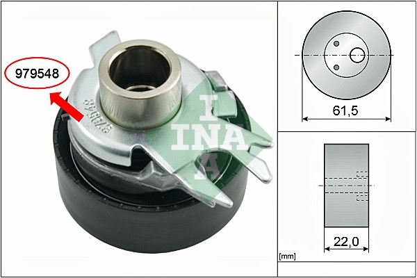 Tensioner Pulley, timing belt 531 0525 30