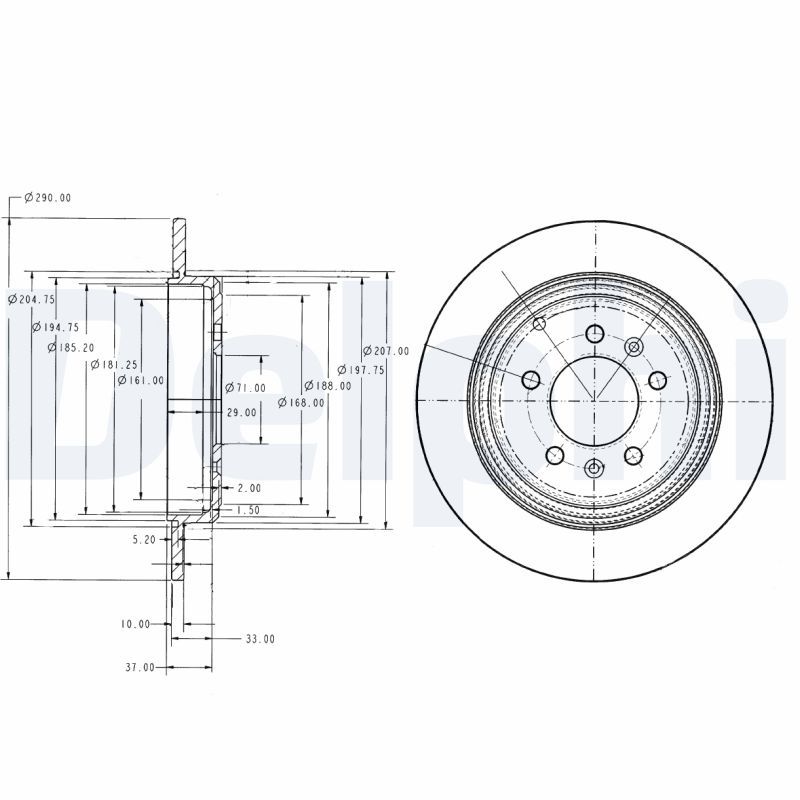 Brake Disc BG2573