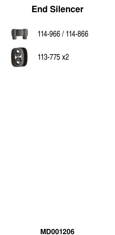 Endschalld&auml;mpfer