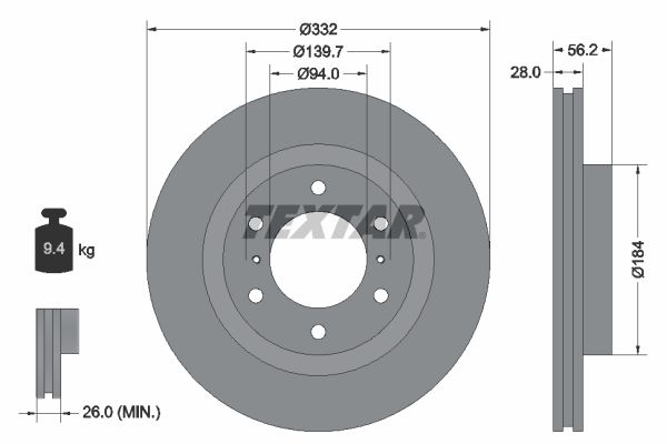 Brake Disc 92167203