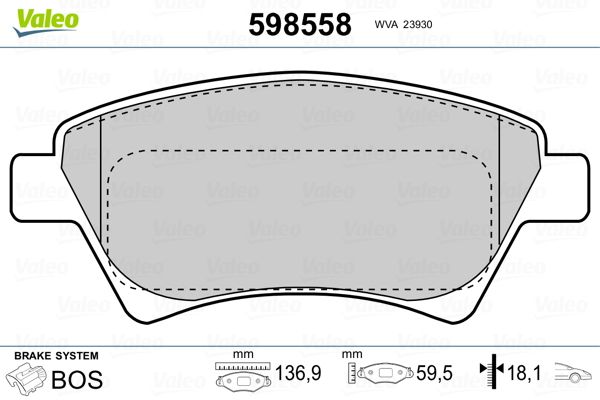 PLAQ FR REN MEGANE II, SCENIC II AV  9900