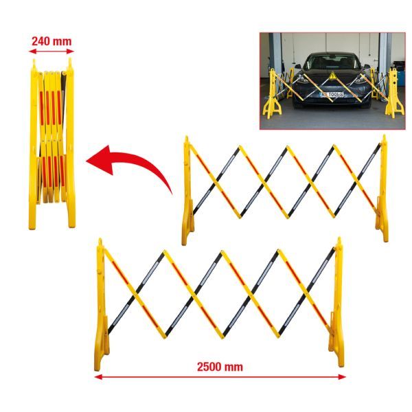 Absperrpfosten-Set
