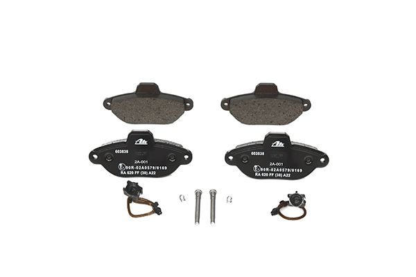 Brake Pad Set, disc brake 13.0460-3838.2